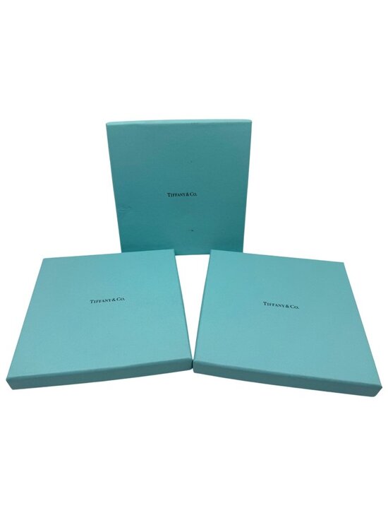 Tiffany & Co. Other - Authentic Tiffany & Co Blue Square Gift Boxes Empty 6" x 6" For Jewelry SET of 3